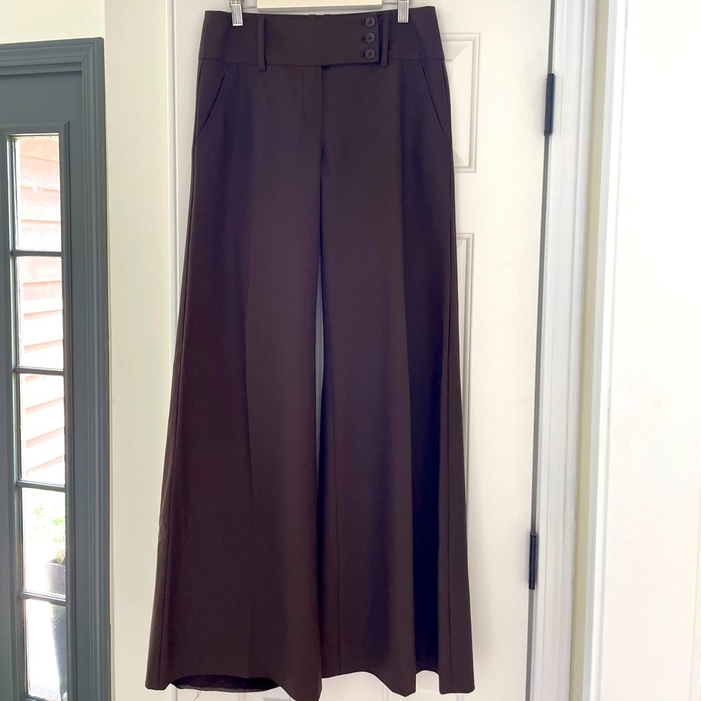 BCBG Maxzaria brown hipster pants